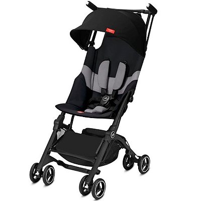 Carrinho de Bebe Passeio GB Pockit+ All Terrain Velvet Black