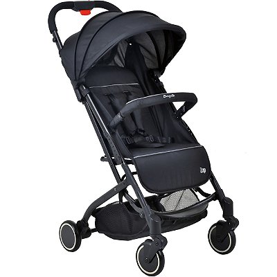 Carrinho de Bebe Passeio Compacto Burigotto Zap Black Preto