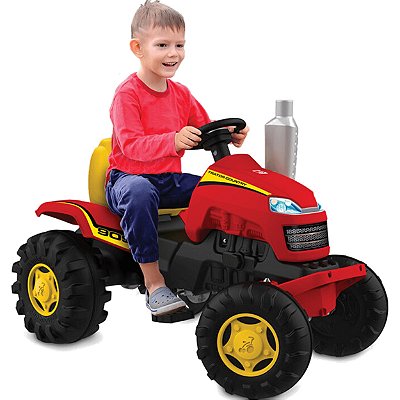 Tratorzinho Infantil Pedal Bandeirante Country Vermelho