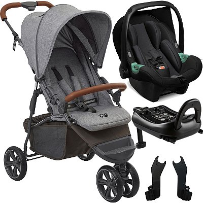 Carrinho Bebe Conforto Base ISOFIX ABC Design Treviso 3 Grey