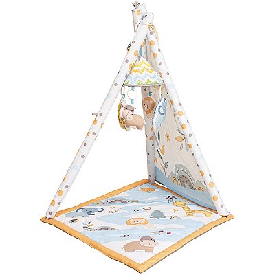 Cabana Barraca Tenda para Bebe Kiddo Tapete Baby Tent Safari