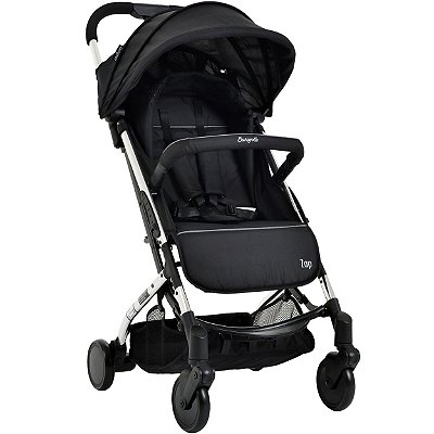 Carrinho de Bebe Passeio Compacto Burigotto Zap Metal Prata