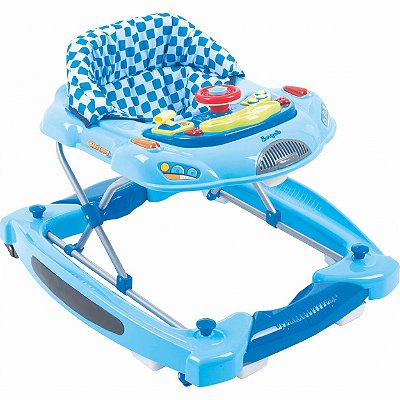 Centro de Atividades e Andador Burigotto Baby Coupe Azul