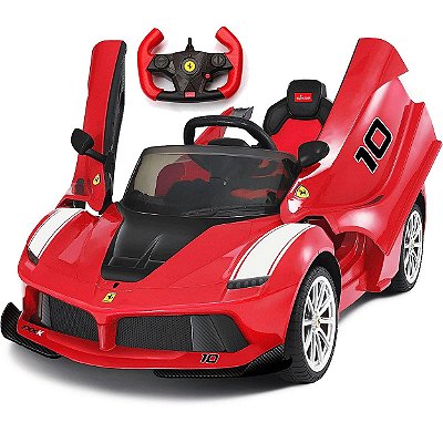 Carrinho Eletrico Shiny Toys La Ferrari FXX K 24V Vermelho