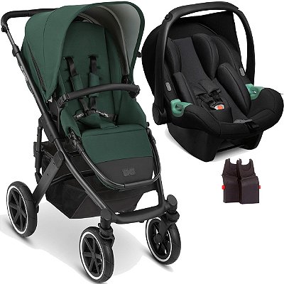 Carrinho de Bebe com Bebe Conforto ABC Design Salsa 4 Basil