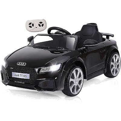 Carro Eletrico Belfix Audi TT RS Quattro 12V Controle Preto