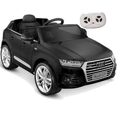 Carro Eletrico Zippy Toys Audi Q7 Quattro 12V Preto Controle