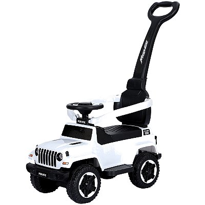 Carrinho de Passeio para Bebe Andador Zippy Toys Jeep Branco