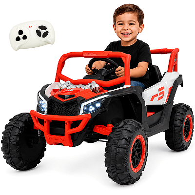 Carro Eletrico Bang Toys Maverick Buggy CAN-AM R3 12V CR Laranja
