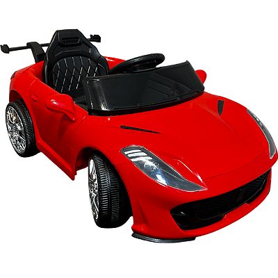 Carro Elétrico Bang Toys Scarlet GT Vermelho 12V com Controle Remoto