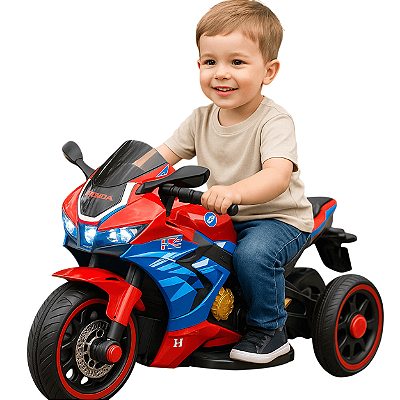 Moto Elétrica Bang Toys Honda CBR Edge Titan Vermelha 12V