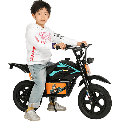 Moto Elétrica Infantil Bang Toys Trail Titan Preto 24V