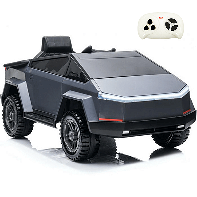 Carrinho Elétrico Infantil Unitoys Supertruck Prata 12V