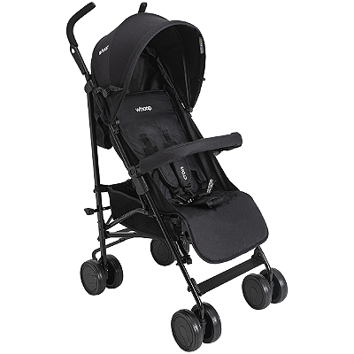 Carrinho de Bebe para Passeio Kiddo Cross Melange Preto