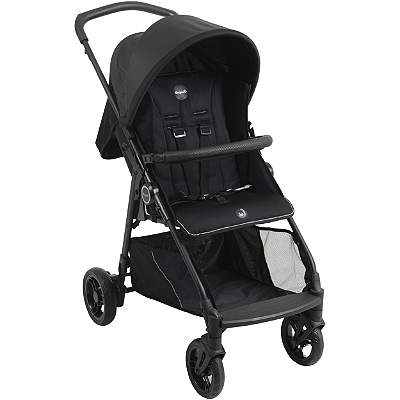 Carrinho de Bebe para Passeio Berço Burigotto Lui 22 Grafite
