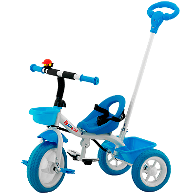 Triciclo de Passeio  Andador Biemme Little Trike Comfort Azul
