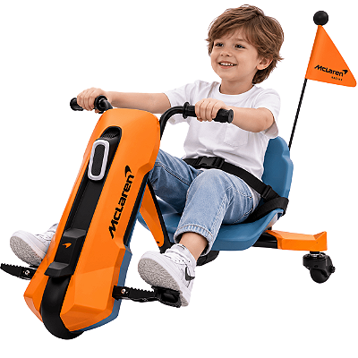 Triciclo Elétrico Infantil ImportWay Drift Mc Laren Laranja 24V