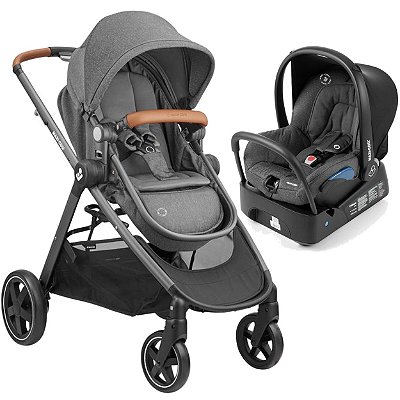 Carrinho Bebe Conforto Base Maxi Cosi Anna2 Sparkling Grey