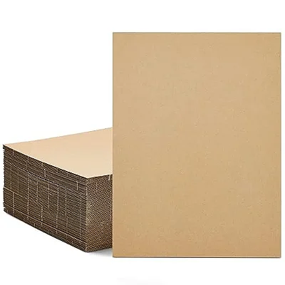 Chapa de Papelão Ondulado Reciclado - 1,20m x 1,00m - 50 unidades