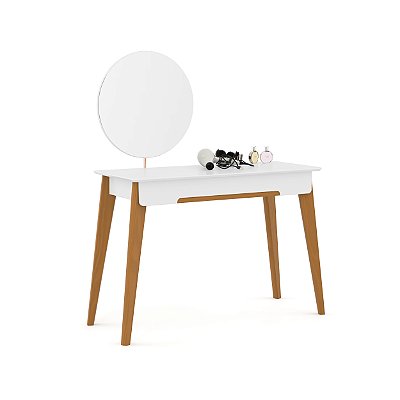 Penteadeira Tifanny - Branco Soft/Eco Wood - Matic