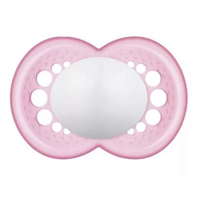 Chupeta Original 6+m Silicone SoftSkin Rosa - MAM