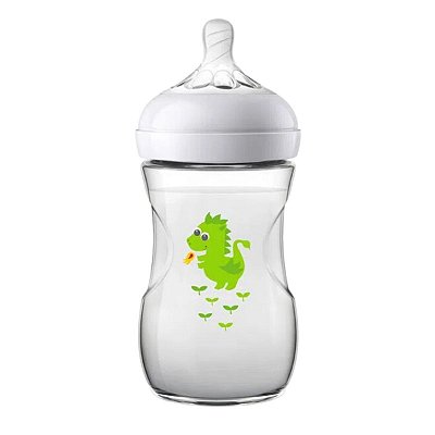 Mamadeira Linha Pétala Dragão 260ml 1m+ Philips Avent - SCF 070/20