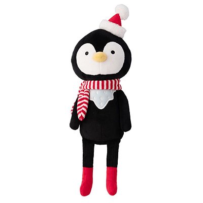Pelucia Metoo Pinguim Natal