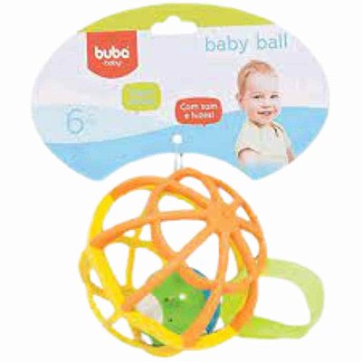 Baby Ball Laranja e Amarelo  - Buba