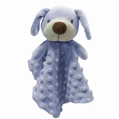 Naninha Laço Bebê Minha Primeira Naninha  - Azul - cão