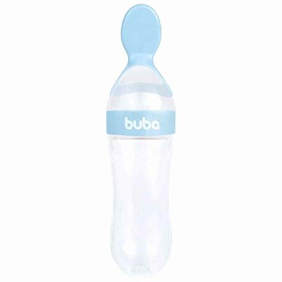 Colher Dosadora Para Papinha e Leite - Azul  - Buba