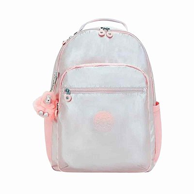 Mochila Kipling Seoul - Ice Metal Be