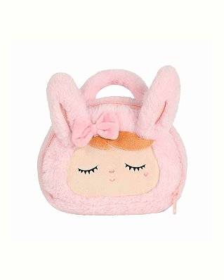 Bolsa Infantil Plush Coelinha Alça de Mão - Metoo