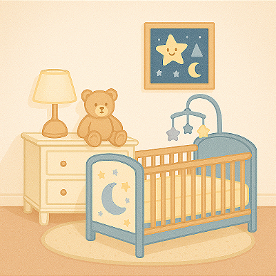 Toque de Amor no Quarto do Bebê 🛏️ - Chá de Bebê