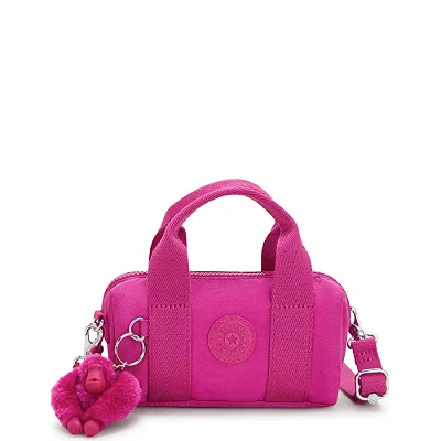 Bolsa Kipling Bina Mini - Fuchsia