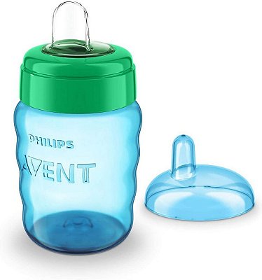 Copo Bico de Silicone - Azul - Philips Avent