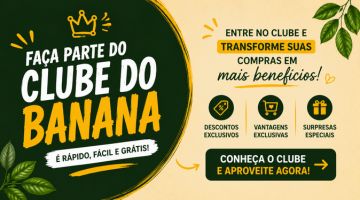 Mini banner banana NOVIDADE 03