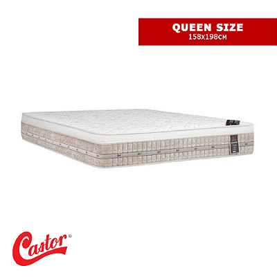 COLCHÃO QUEEN SIZE CASTOR TECNOPEDIC PREMIUM 158x198x30cm
