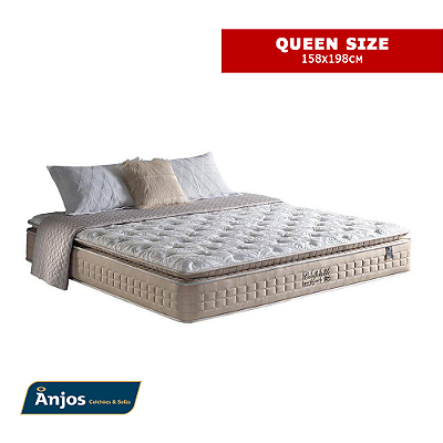 COLCHÃO QUEEN SIZE ANJOS COMFORTABLE MOLAS ENSACADAS - 158X198X36CM