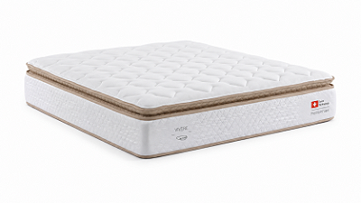 COLCHÃO KING SIZE HERVAL SWISS 193x203x30cm
