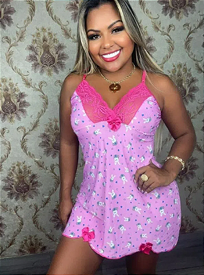 Camisola Liganete Estampada