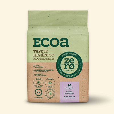 Pacote Tapete Higiênico Ecoa - Zero Plástico