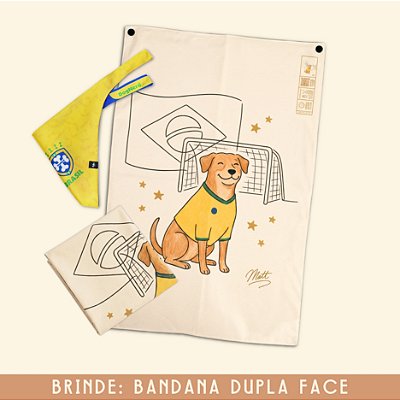 Kit Torcida Caramelo No Hexa | BARTÔ & DOGNERD
