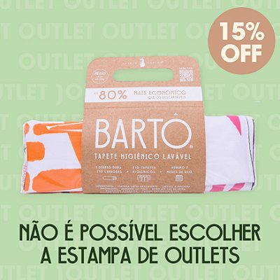 Tapete Lavável Bartô Médio Outlet