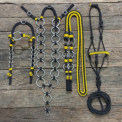 Traia de Frente - Amarelo / Preto