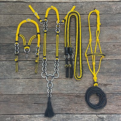 Traia de Frente - Amarelo / Preto