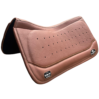 Manta Boots Horse Air max pad Couro Goiaba