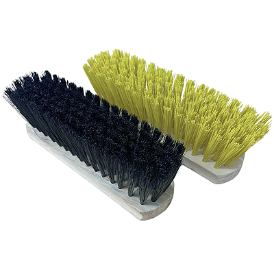 2 Escovas De Cavalo 1 Para Limpeza E 1 Para Brilho Dos Pelos