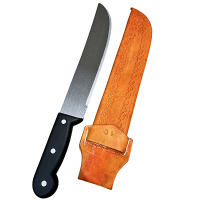 Facão Tramontina 10 12 14 16 18 20 Polegadas Bainha Couro Para Mata Camping