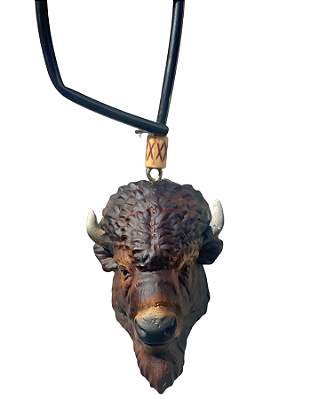 Enfeite De Retrovisor Automóvel Bisão Americano Para Carro