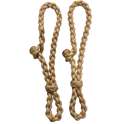 Biqueira de Rédea de Corda Trançada - 1 Par